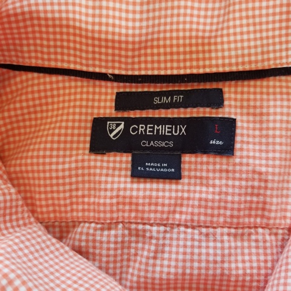 Daniel Cremieux Other - Men's plaid button down by Cremieux large/slim